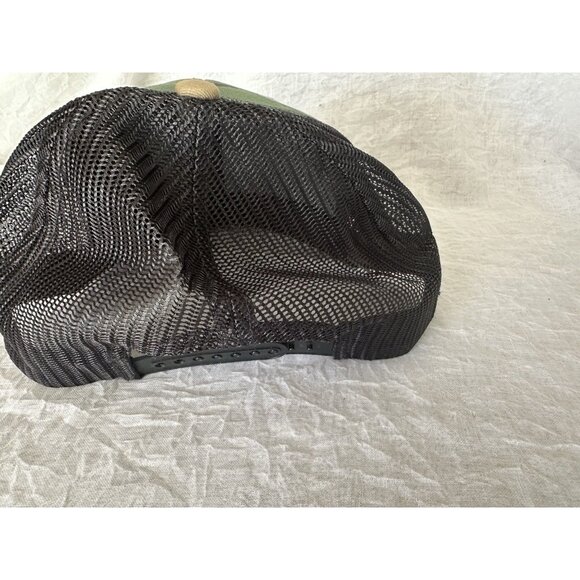 🌵4/$25 Otter Box Hat Cap Adult‎ Green Army Camo Snap-Back Trucker Hat - Picture 4 of 6